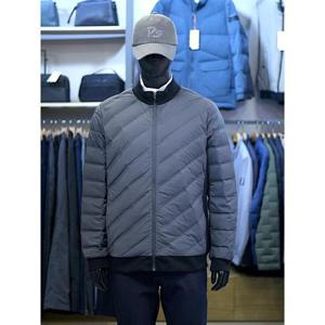 팜스프링스 세이브존03 팜스프링스 남성 골프 겨울 사선 튜브 덕 패딩 점퍼 ASWDM234552GA