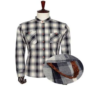 캐주얼 메이크 체크 셔츠