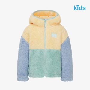 노스페이스 키즈 NJ4FR51U 옐로우 컴피 플리스 후드자켓