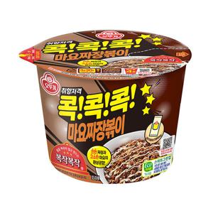 컵라면 큰사발 오뚜기 콕콕콕 마요짜장볶이 130g 12개