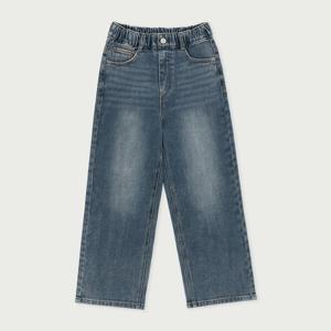 행텐틴즈 여아 스판 풀밴딩 와이드 데님팬츠_244(14530-155-603-10)