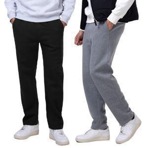 라이트히트 남성 기모 트레이닝 일자핏 밴딩 팬츠(M6WP06)