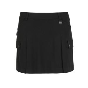 여성카고 포켓 백 밴딩 스커트521E4PC303BK