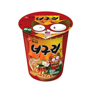 컵라면 소컵 농심 너구리 62g 12개