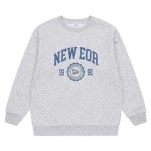 [에꼴리에]남아용 유니 칼리지 맨투맨티 23D3410 GY_JJ