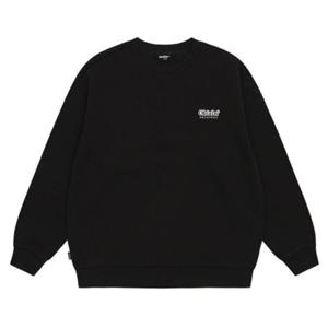 [에꼴리에]남아 심플 자수 블랙 맨투맨티 23D1407 BK_JJ