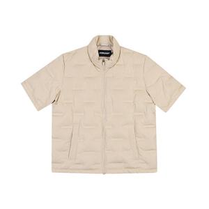 [잠뱅이]유니) 반팔 핫멜트 경량 다운점퍼 AO4WWW842-BE