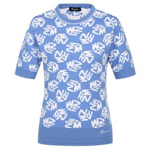 [레노마골프]25FW 여성 자카드라운드 반팔 니트 RWSRO7202-930