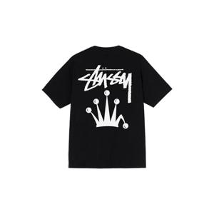 스투시 스탁 크라운 티셔츠 블랙 1904715BLACK