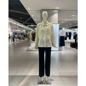 [씨씨콜렉트] C253MSC008 리본 스트랩 셔츠 블라우스