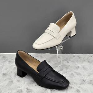 [탠디]여성 모던 클래식 로퍼 X2HT50IF11 IVORY BLACK 3DD JJ