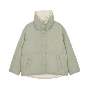 [잠뱅이]여성) 리버시블 오리털 혼합 점퍼 AM4WWW852-LK