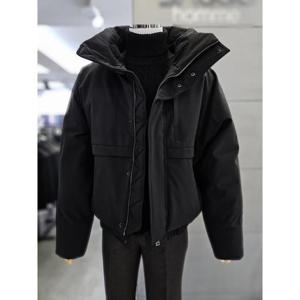 바쏘옴므 세이브존03 바쏘옴므 남자 겨울 블랙 하이넥 구스 푸퍼 점퍼 WSAGY4UA59A