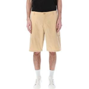 23FW KENZO 베이지 코튼 bermuda 숏츠 FD55SH2359RO11