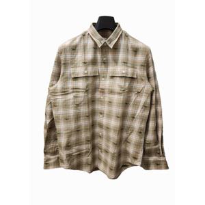 [메종키츠네(잡화)]OM0425WW0118 (더블 포켓 체크 셔츠)