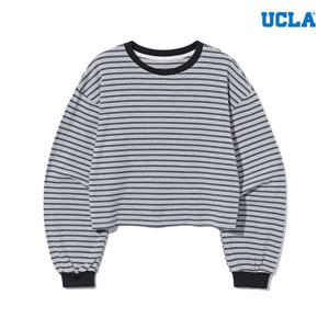 [UCLA]여성 라운드 스트라이프 스웻 셔츠(UBALT55)
