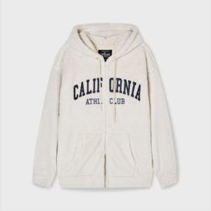 [후아유]남여공용 시그니처 퍼플리스 패치 후드집업 (WHMZF4V23U)