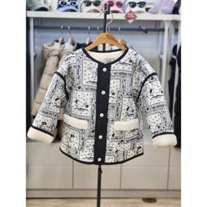 컬리수 세이브존04 페이즐리덤블패딩점퍼 C244JM356P