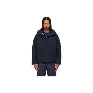 25 FW 나나미카 남성 네이비 2L 나일론 고어텍스 크루저 재킷 252467M180011