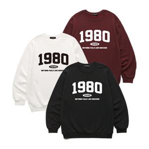 [밴웍스]1980 오버핏 맨투맨 (VLS0042) 4color