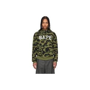 25 FW BAPE 남성 카키 퍼스트 카모 베이프 후드티 252546M202014