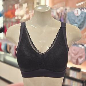 [비비안] BBM 기능성 퓨징 노와이어 풀컵 브라 BR3529-BK