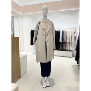 [숲]싱글 투버튼 벨티드 하프코트  SBAHC90J