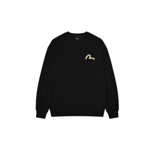 [에비수]잉어 자수 빅힐스 맨투맨 티셔츠_EX3MTS702_BK