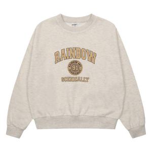 [에꼴리에]여아용 소프트 기모 레터링 맨투맨티 24D0452 OT_JJ