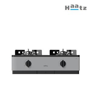 하츠 초고화력 프리스탠딩 2구 가스레인지 미세화력 과열방지센서 HFG-2389NG(뉴트럴그레이)