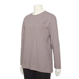 안다르 여성 에어리핏 약기모 오버핏 롱슬리브 타로라일락 ANFLS-43 ANFLS-43LVD