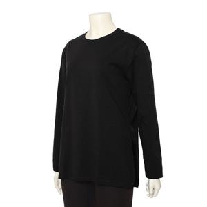 안다르 여성 에어리핏 약기모 오버핏 롱슬리브 블랙 ANFLS-43 ANFLS-43BLK