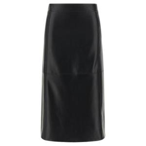 25 FW 에스 막스마라 Plata 플라타 지퍼 미디 스커트 블랙 2529776023600