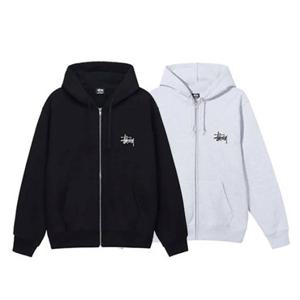 스투시 베이직 후드 집업