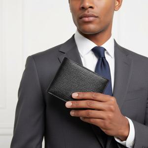 살바토레 페라가모 남성 반지갑 (I_66 A063 NERO 0733308)