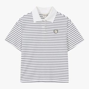 [유솔(아동)]G_IRS 스트라이프피케카라티셔츠 ULHA25451