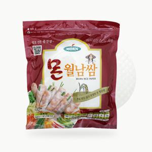 [본타몰] 몬 월남쌈 라이스 페이퍼 16cm 원형 500g 집들이 음식