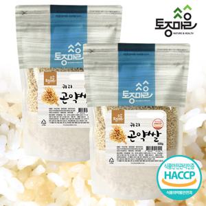 [토종마을]HACCP인증 귀리 곤약쌀 500g X 2팩