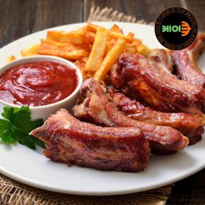 바베큐폭립 400g × 2팩 + 매콤폭립 400g × 3팩