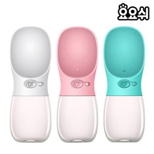 요요쉬 원터치 휴대용 애견물통/강아지물통/반려견물병