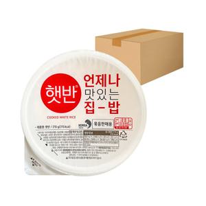 햇반 백미밥 210g 36개