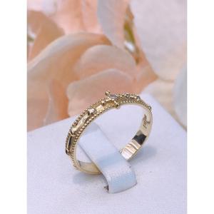 미니골드 14K  디오스 묵주반지 RONM4029