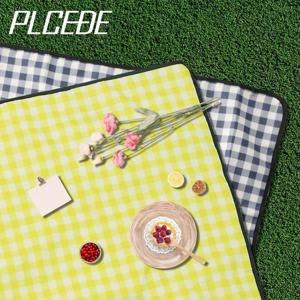 피크닉 체크 돗자리 소형