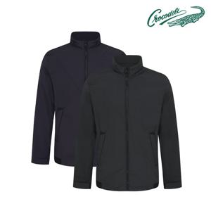 [크로커다일] 투톤 원단 불규칙 퀼팅점퍼 CDAA7JP3205