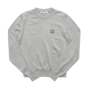 메종키츠네 MW00801KT1036 H120 볼드 폭스 헤드 패치 여성 니트