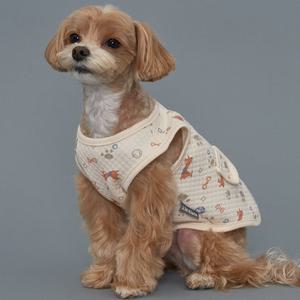 도그아이 강아지옷 네츄럴 코튼 조끼 (DG213)