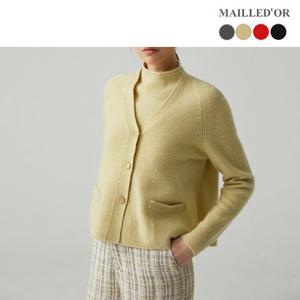 [홈쇼핑인기]마예도르 메리노울100 가디건+슬리브리스 니트 앙상블