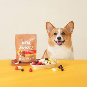 [하림펫푸드] 더리얼 동결건조 트릿 과일 믹스 15g