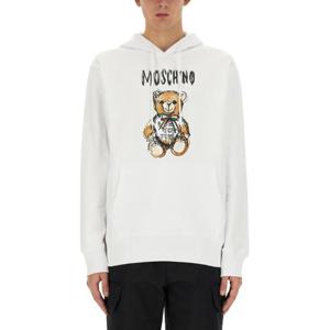 모스키노 긴팔 티셔츠 17160228 1001 WHITE