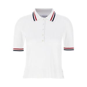 25SS 톰브라운 폴로 티셔츠 FKP119AY5502100 WHITE DOM